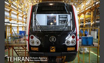 بازدید از اولین قطار ملی مترو 26