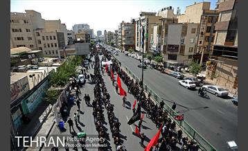 عزاداری عاشورا در میدان شهید طهرانی مقدم 4