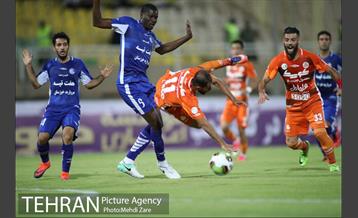 دیدار سایپا تهران استقلال خوزستان در لیگ برتر فوتبال 11