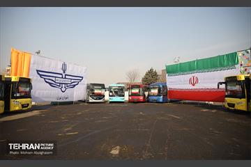 الحاق اتوبوس های برقی و دیزلی به اتوبوسرانی شهر تهران 21