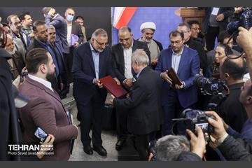 آیین افتتاح ایستگاه مترو مریم مقدس 4