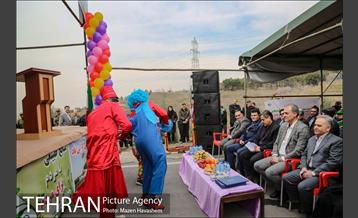 آیین غرس پنچ هزار اصله نهال در اراضی جنگل لویزان 20