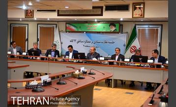 جلسه نظارت ستادی برعملکرد مناطق 22 گانه با حضور شهردار تهران 13