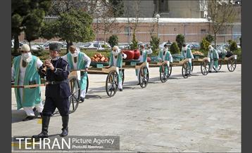 حرکت کاروان نوروزی در محله های شمال شرق تهران 2