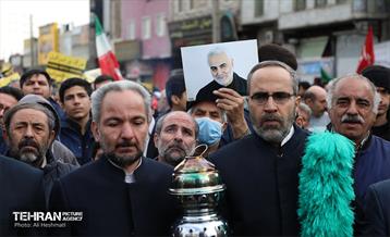 مراسم تشییع شهیده فائزه رحیمی 29