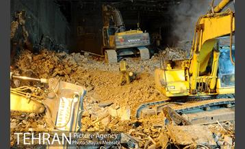 چهارمین روز آواربرداری ساختمان پلاسکو-4 14