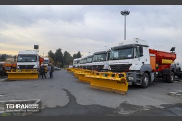 طرح زمستانه مشترک پلیس راهور و شهرداری تهران 11