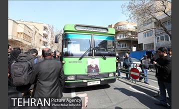 مراسم تشییع پیکر علی معلم 54