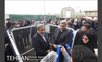 آیین افتتاح و بهره برداری از پروژه های مدیریت بحران شهر تهران 4