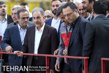 بازدید دکتر نجفی از واگن سازی پارس 3