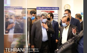 مراسم افتتاح پروژه های کوچک مقیاس منطقه ده 44