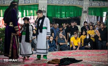 تعزیه در تکیه بزرگ تجریش 10