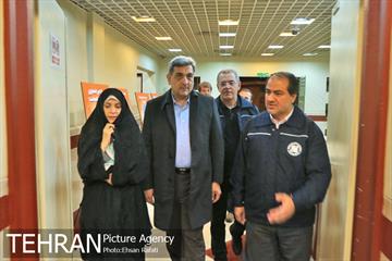 بازدید وزیر کشور از ستاد بحران شهر تهران 1