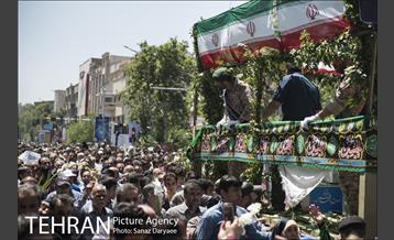 تشییع شهدای حادثه تروریستی تهران 27