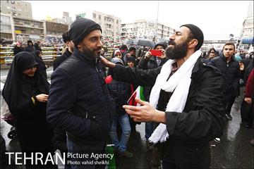 نمایش خیابانی شاهد عینی بمناسبت 22 بهمن  18