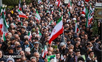 تشییع پیکر سردار شهید علی‌محمد نائینی