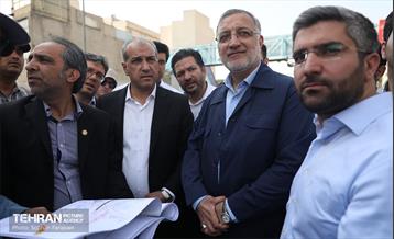 بازدید شهردار تهران از پروژهای عمرانی 6