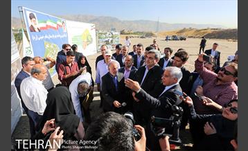 مراسم کلنگ زنی مجموعه چهارباغ با حضور شهردار تهران 5