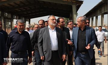 بازدید سرزده شهردار تهران از پروژه‌های عمرانی 28
