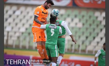 دیدار تیم های فوتبال سایپا و ماشین سازی تبریز