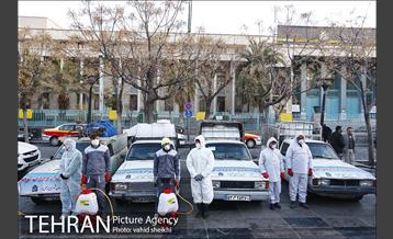 ضد عفونی و پاکسازی بازار تهران 11