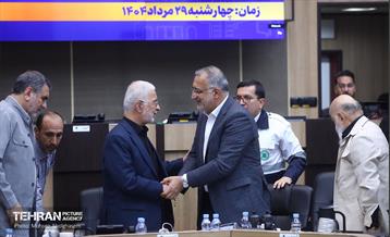 هشتمین جلسه ستاد مدیریت بحران کلانشهر تهران 6