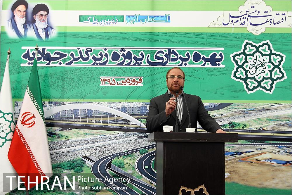 مراسم بهره برداری از پروژه زیر گذر جوادیه 24