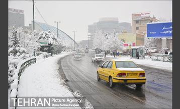 بارش برف زمستانی در تهران-2 23