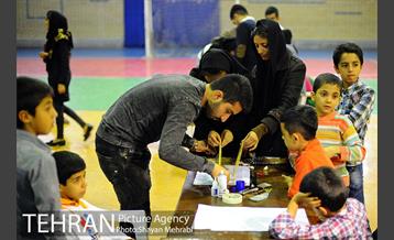 مسابقه سازه های ماکارونی کودکان کار 18