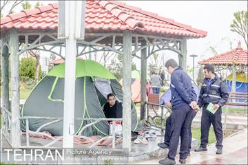روز طبیعت بارانی در بوستان پرواز 15