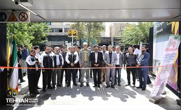 بهره برداری از ورودی شمالی ایستگاه مترو سهروردی 16