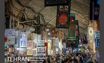 بازار تهران سیاه پوش شد 18