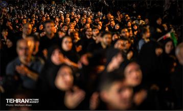 عزاداری شب چهارم محرم در هیئت ریحانة الحسین 44