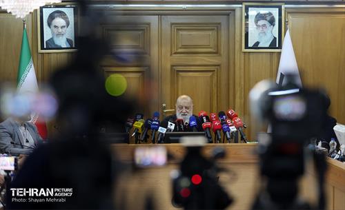 نشست خبری رئیس شورای اسلامی شهر تهران  18