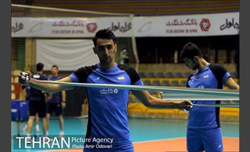 تمرین تیم ملی والیبال مردان ایران 21