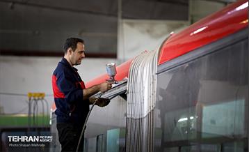 به وقت خدمت؛ بازآمادسازی اتوبوس‌های شهری تهران 10