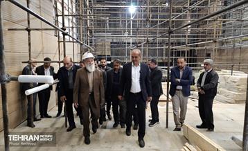 بازدید رئیس شورای شهر تهران از پروژه خانه شهر 11