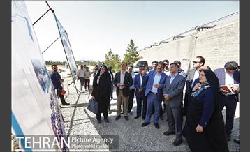 بازدید چند تن از اعضای شورای شهر از پروژه های منطقه 21شهرداری تهران 4