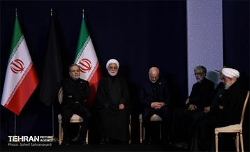 مراسم ادای احترام به پیکر رهبر شهید انقلاب با حضور سران قوا 1