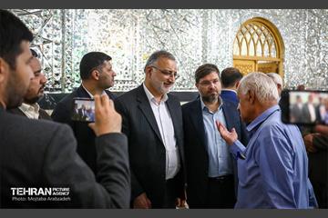 دیدار شهردار تهران با تولیت حرم حضرت عبدالعظیم حسنی(ع) 17
