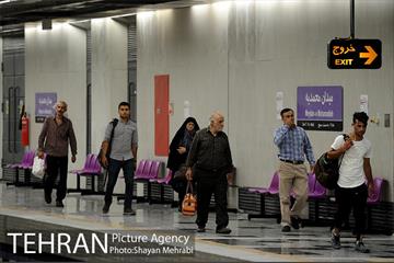 ایستگاه های جدید خط هفت قبل از افتتاح 33