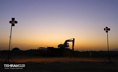 آیین کلنگ‌ زنی احداث ۳ هزار واحد مسکونی قرارگاه جهادی تامین مسکن شهر تهران 12