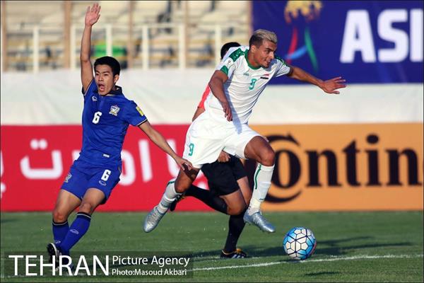 دیدار عراق و تایلند در مقدماتی جام جهانی 23