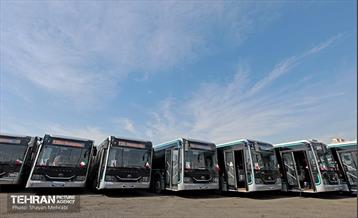 ورود اتوبوس‌های دوکابین جدید به تهران 15