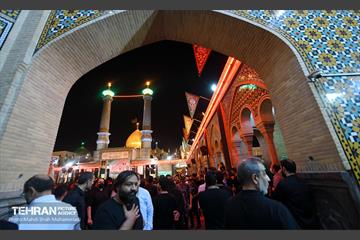 مراسم عزاداری مسلمیه در حرم حضرت عبدالعظیم (ع)