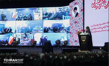 مراسم افتتاحیه پروژه‌های توسعه و بهسازی زیرساخت‌های کارآفرینی، توانمندسازی و فراغتی بانوان شهر تهران 15