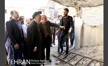 بازدید دکتر مسجدجامعی از مقبره ملک المتکلمین و صوراسرافیل  12