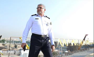 بازدید رئیس پلیس راهور کل کشور از پروژه‌های منطقه 9 5