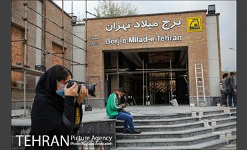 بازدید عکاسان خبری از ایستگاه مترو برج میلاد 29