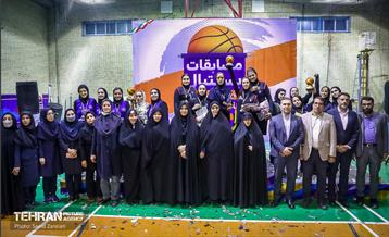 مسابقات بسکتبال بانوان شهر تهران 24